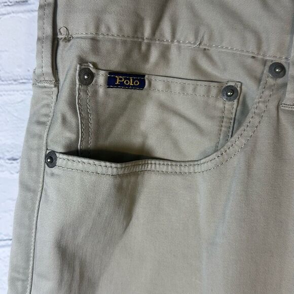 Polo Ralph Lauren Pants Mens 38 The Prospect Straight Chino Pants Trousers - Picture 3 of 14